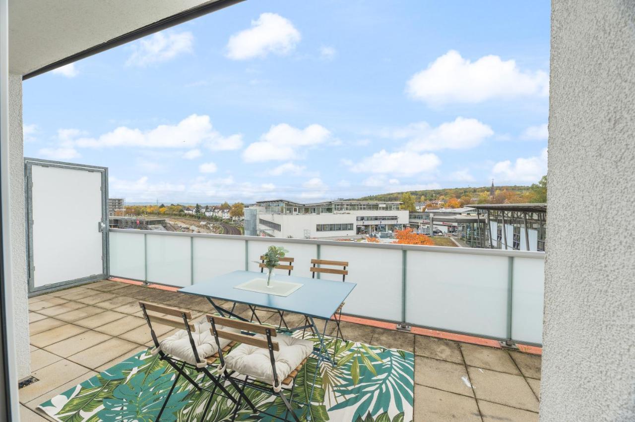 Design-Apartment - Kueche - Dachterrasse - Zentral 라인펠덴에흐터딘겐 외부 사진